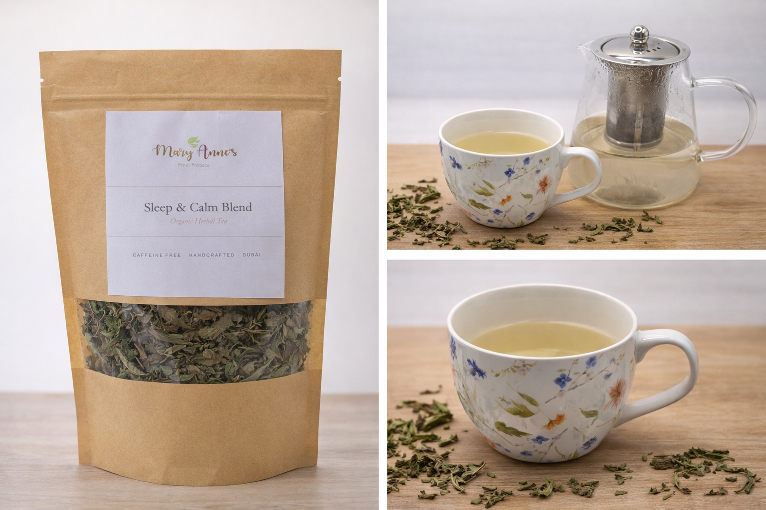 Sleep & Calm Blend Organic Herbal Tea