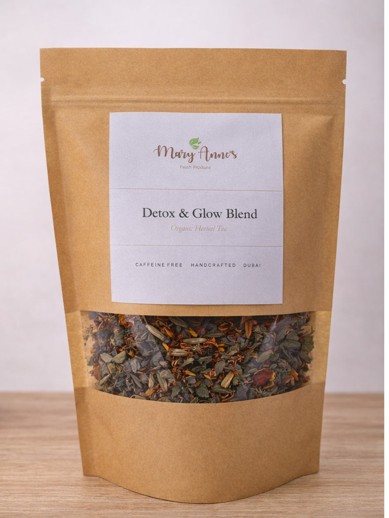 Glenz Tea Detox & Glow Blend Organic Herbal Tea – Mary Anne's Fresh Produce